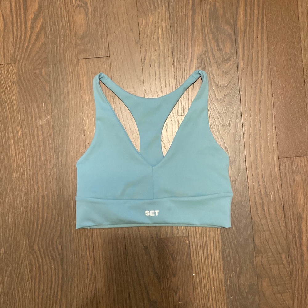 Set Active Racer V Bra Coast